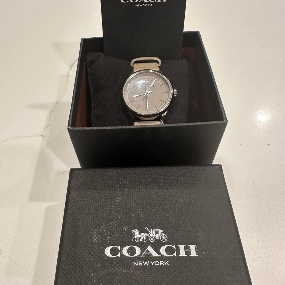 Coach watch new in box